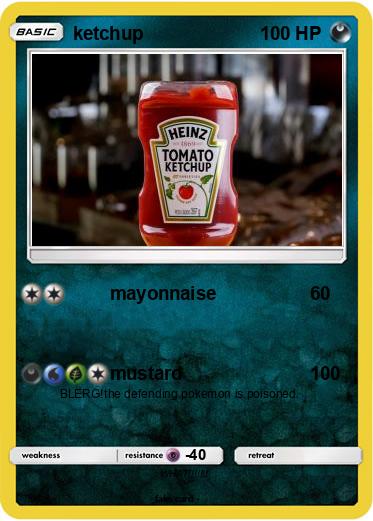 Pokemon ketchup