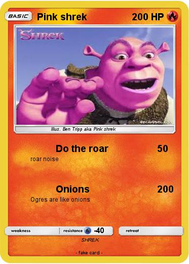 Pokemon Pink shrek