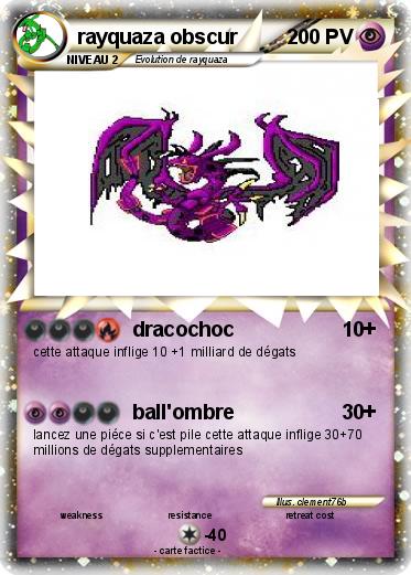 Pokemon rayquaza obscur