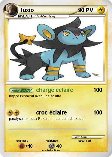 Pokemon luxio