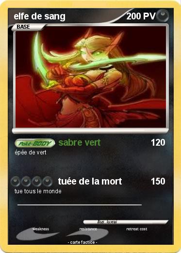 Pokemon elfe de sang