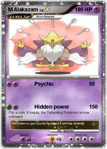 Pokemon M Alakazam