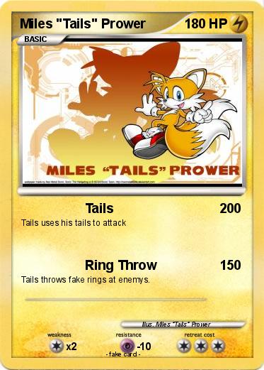 Pokemon Miles "Tails" Prower