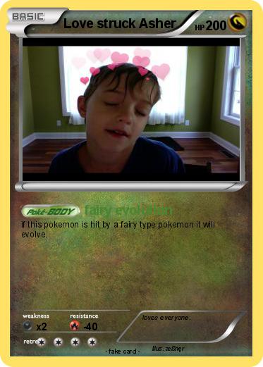 Pokemon Love struck Asher