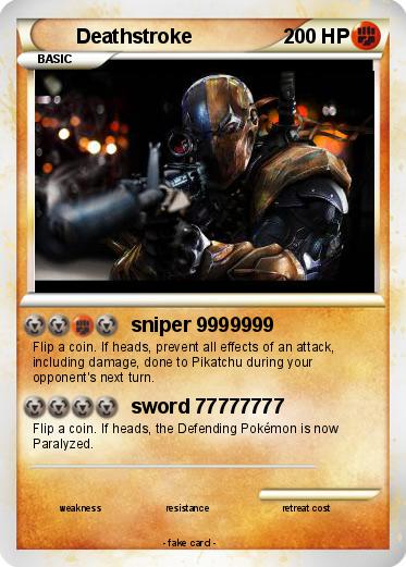 Pokemon Deathstroke