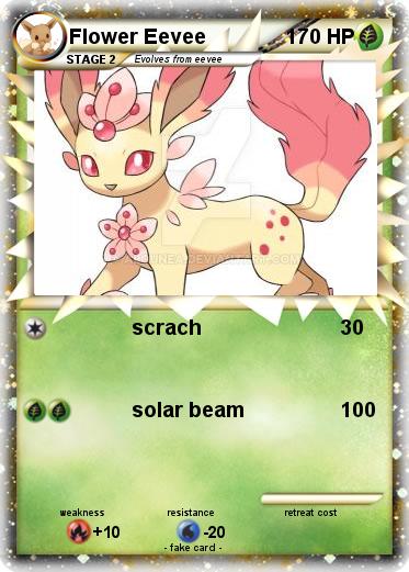 Pokemon Flower Eevee