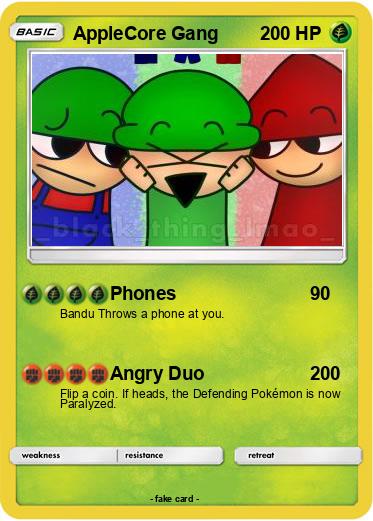 Pokemon AppleCore Gang