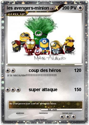 Pokemon les avengers-minion