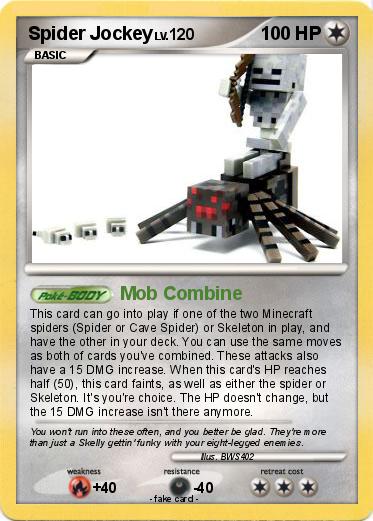 Pokemon Spider Jockey