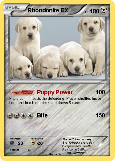Pokemon Rhondonite EX