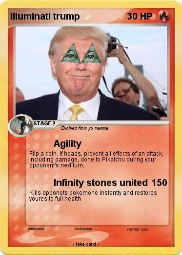 Pokemon illuminati trump