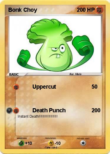 Pokemon Bonk Choy