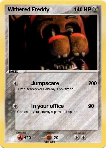 Pokemon Withered Freddy