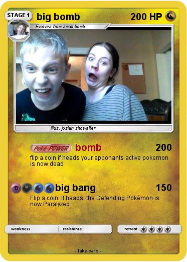 Pokemon big bomb