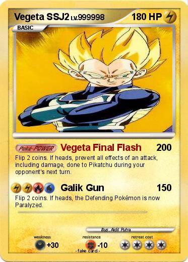 Pokemon Vegeta SSJ2