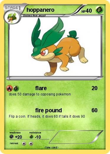 Pokemon hoppanero