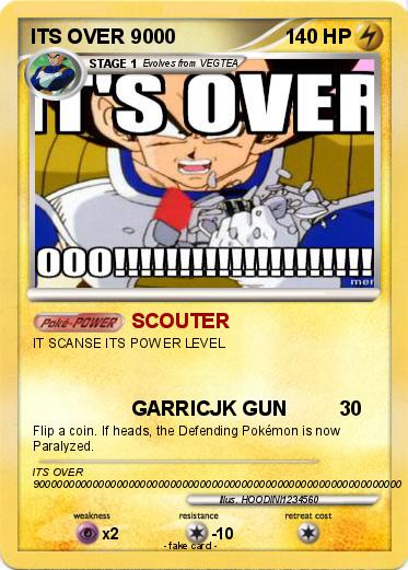 Pokemon ITS OVER 9000