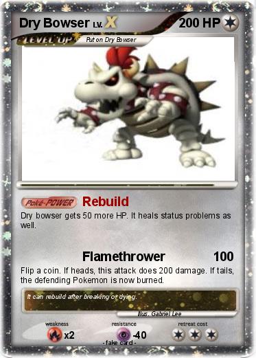 Pokemon Dry Bowser