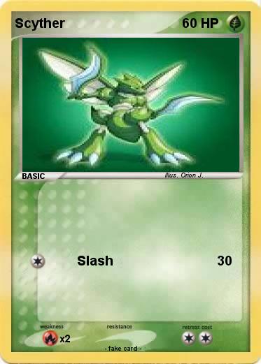 Pokemon Scyther