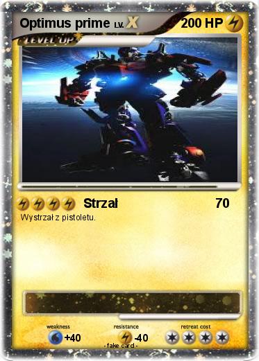 Pokemon Optimus prime