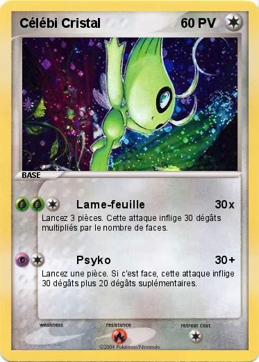 Pokemon Célébi Cristal