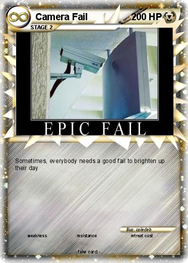 Pokemon Camera Fail