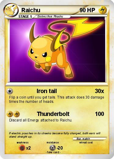 Pokemon Raichu