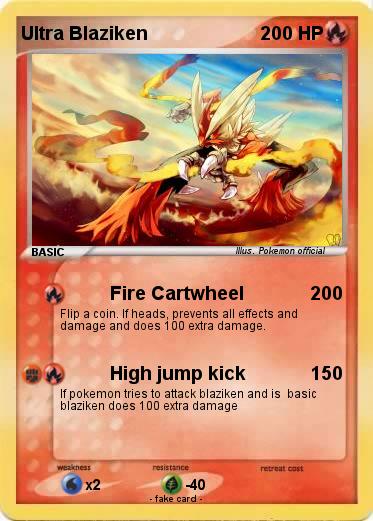 Pokemon Ultra Blaziken