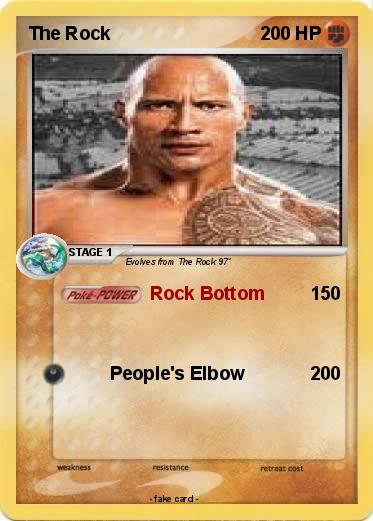Pokemon The Rock