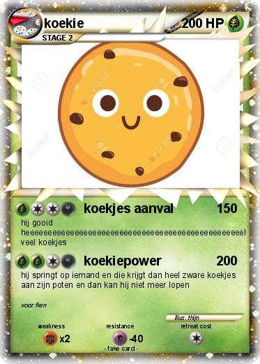 Pokemon koekie