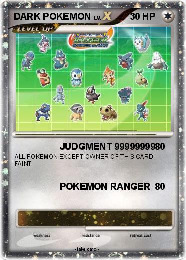 Pokemon DARK POKEMON