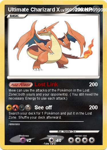 Pokemon Ultimate Charizard X