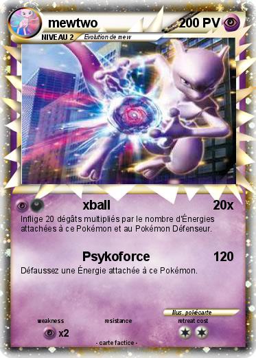 Pokemon mewtwo