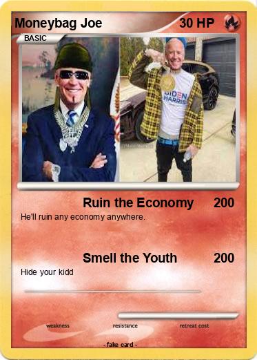 Pokemon Moneybag Joe
