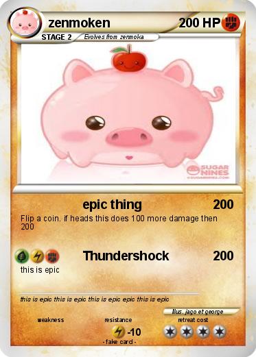 Pokemon zenmoken
