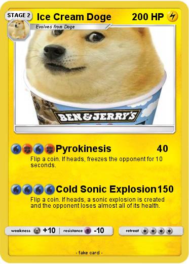 Pokemon Ice Cream Doge