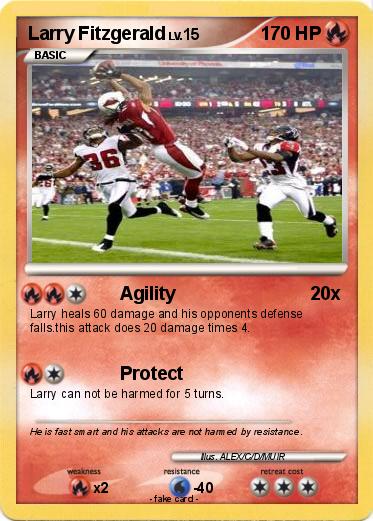 Pokemon Larry Fitzgerald