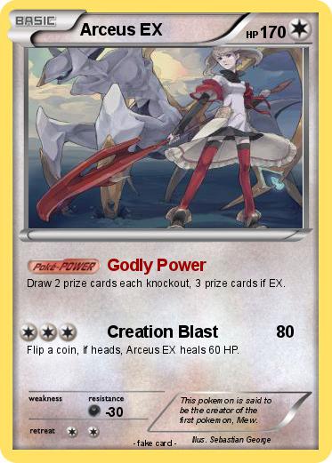 Pokemon Arceus EX