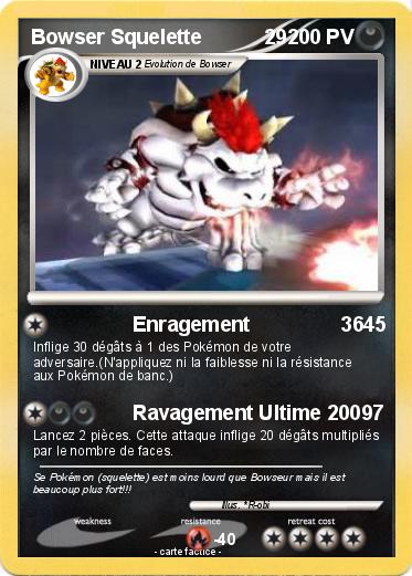 Pokemon Bowser Squelette           29