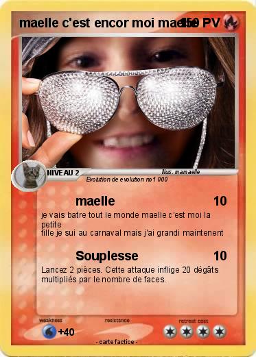 Pokemon maelle c'est encor moi maelle