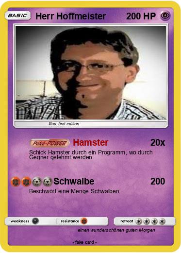 Pokemon Herr Hoffmeister
