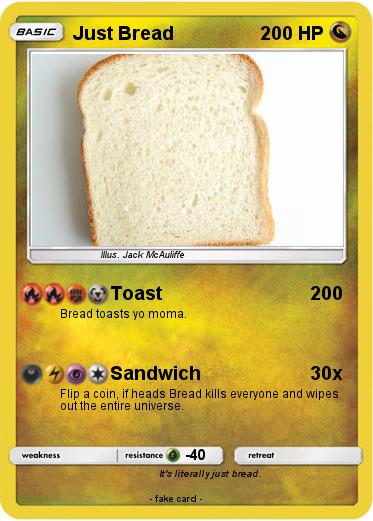 Pokemon Just Bread