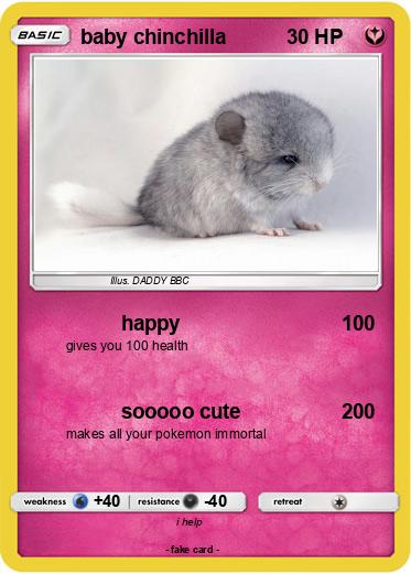Pokemon baby chinchilla