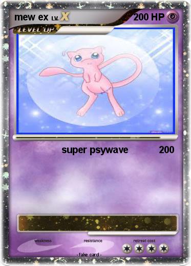 Pokemon mew ex