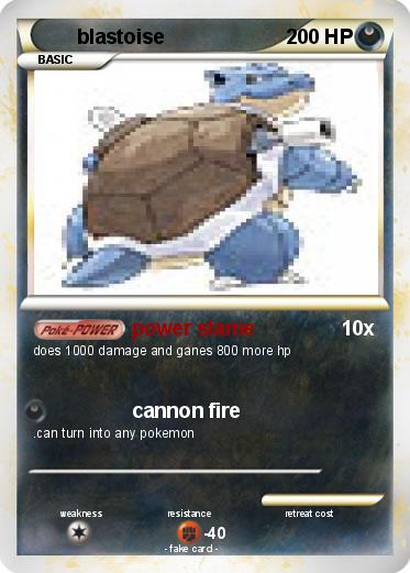 Pokemon blastoise