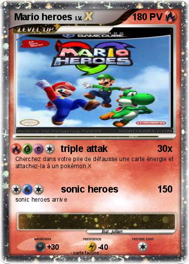 Pokemon Mario heroes
