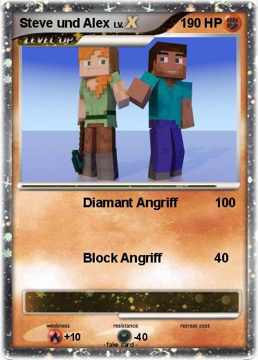 Pokemon Steve und Alex