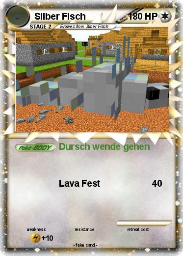 Pokemon Silber Fisch
