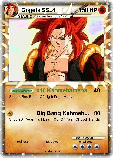 Pokemon Gogeta SSJ4