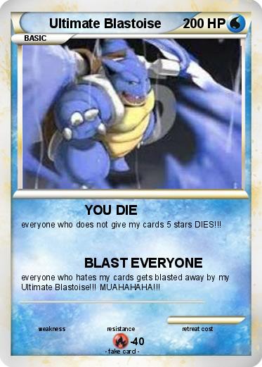 Pokemon Ultimate Blastoise